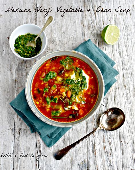 Do mexicans like americanized mexican food? Mexican (Very) Vegetable and Bean Soup with Jalapeño-Herb ...
