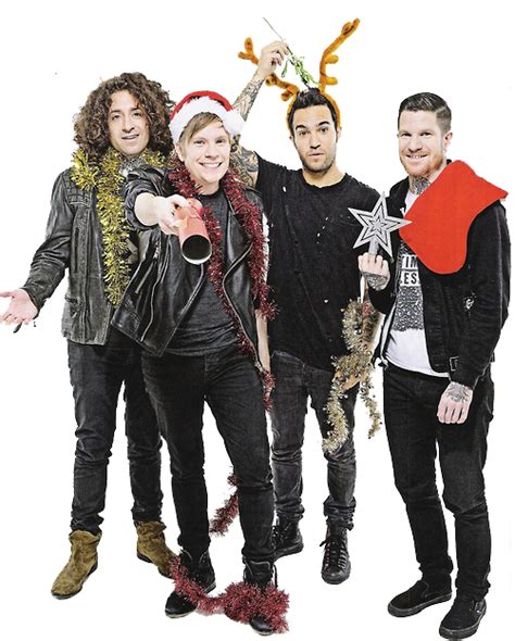 Download Fall Out Boy Transparent Fall Out Boy Christmas Photoshoot
