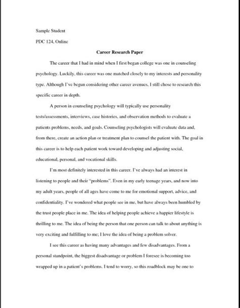 Your attitude towards the topic may well determine amount of effort, enthusiasm encyclopedias and dictionaries; CAREER RESEARCH PAPER EXAMPLE | Cv template, Best cv template, Resignation letter