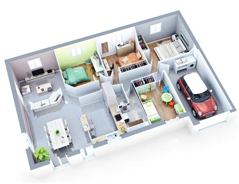 Le tarif de pose d'un placo pour une cloison ou un plafond suspendu se situe en moyenne entre 25 et 50 euros du mètre carré. plan d'un appartement de 100m2 : Infos et ressources