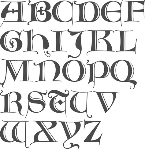 Myfonts Lombardic Typefaces Word Fonts Lettering Alphabet Fonts