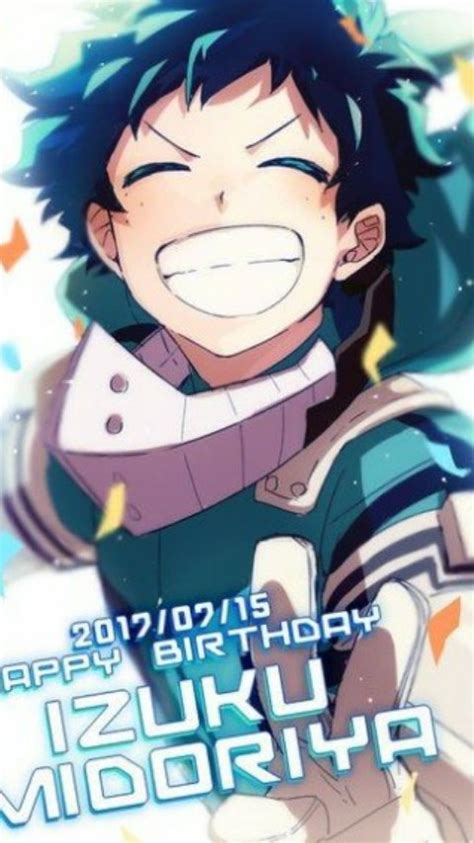 Happy Birthday Deku Wiki My Hero Academia Amino