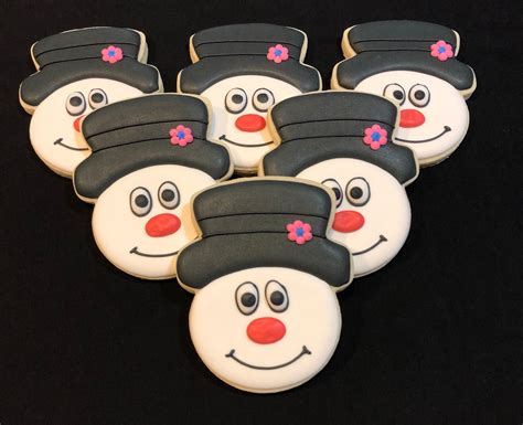 Frosty The Snowman Sugar Cookies Please Read All Item Etsy