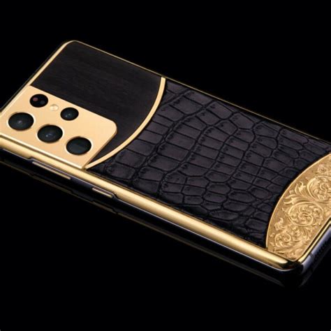 Stuart Hughes 24ct Gold Samsung Galaxy S21 Ultra Unique Edition