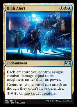 The investigating law enforcement agency must determine that the offender poses a serious risk or threat to the public and other law enforcement personnel. High Alert | RAVNICA ALLEGIANCE Visual Spoiler