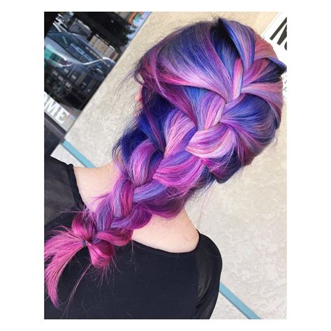 Blue Purple To Hot Pink Ombre Hair Colors Ideas