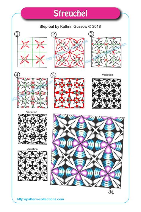 Easy Zentangle Patterns Zen Doodle Patterns Doodle Art Designs
