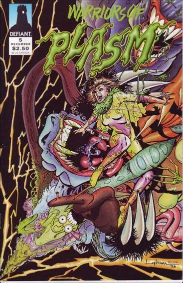 Warriors Of Plasm 5 A Dec 1993 Comic Book By Defiant