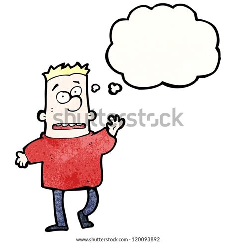 Cartoon Man Thinking Stock Vector Royalty Free 120093892 Shutterstock
