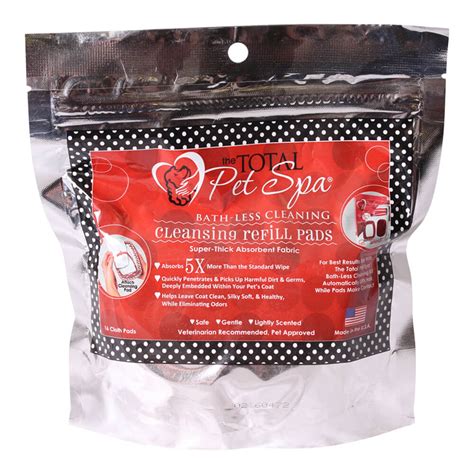 This is how to clean a bathtub using baking soda, bleach, vinegar and more to make it gleam white once more. The Total Pet Spa Bath-Less Cleaning Pads, 16 ct