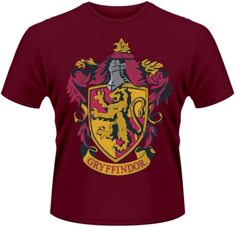 Harry Potter T Shirt Gryffindor Crest Harry Potter Butiken