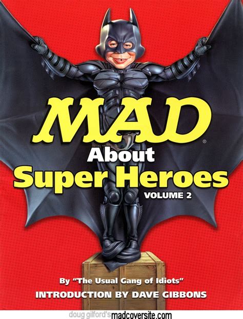 Doug Gilfords Mad Cover Site Mad About Super Heroes Volume 2
