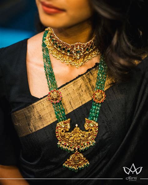 Trending Multi Layered South Indian Necklace Designs • South India Jewels