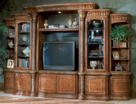 Consider painting items you may already own, for a fresh new look, and if you're seeking to purchase. Victorian Style Entertainment Center | Entertainment ...