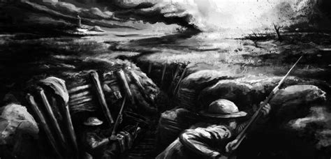 World War 1 Trenches By Breaky On Deviantart