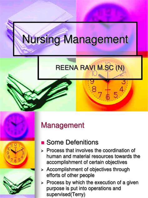 Nursing Management Health Care Public Health