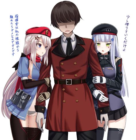 Hk Commander And A Girls Frontline Drawn By Yakob Labo Danbooru