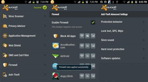 Avast mobile security for android scans and secures against infected files, unwanted privacy phishing, malware, spyware, and malicious viruses such as trojans. Avast! Mobile Security Is The Most Feature-Rich Free ...