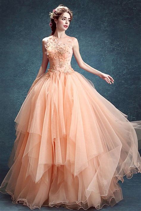 Peach Homecoming Dresses