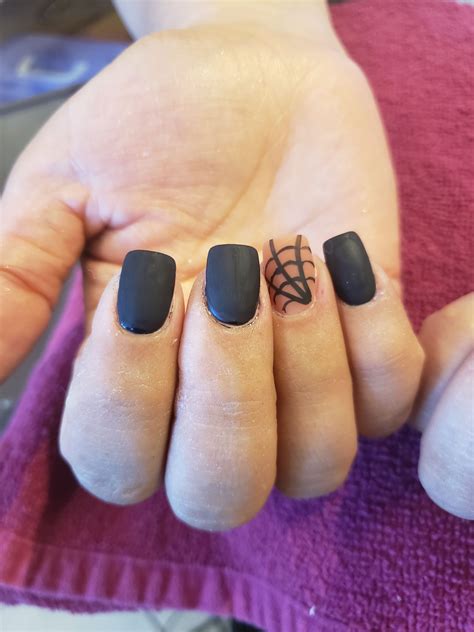 Holly Nails Dipping Halloween Sns Nails