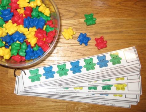 Bear Counter Pattern Strips For Preschoolers The Measured Mom