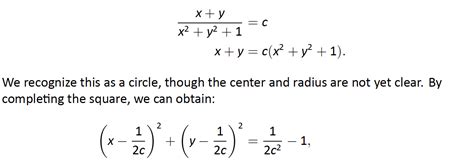 Completing The Square Formula