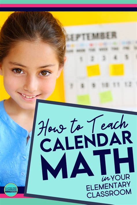 Teaching Calendar Math To 1st 2nd And 3rd Grade Students In 2024