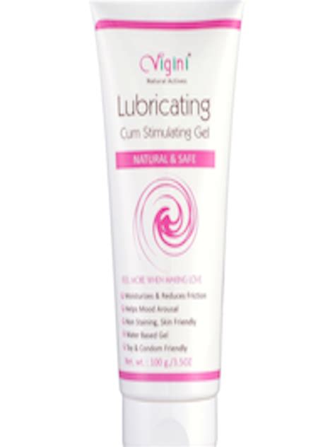 Buy Vigini Women Natural Actives Lubricant Lubricating Lube Gel Jelly 100g Lubricants For