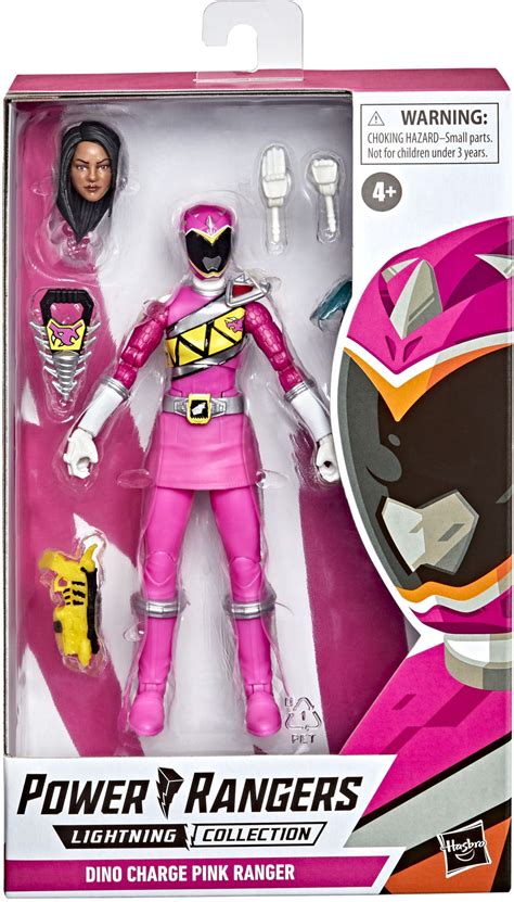 Power Rangers Lightning Collection Dino Charge Pink Ranger Figure Big