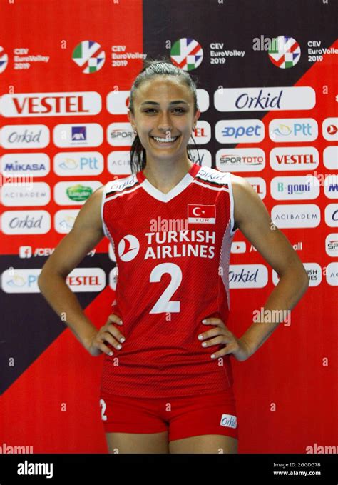 13 08 2021 Istanbul Turkey Turkey Volleyball Women S National Team Player Simge Aköz Stock