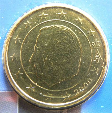 Belgium 50 Cent Coin 2000 Euro Coinstv The Online Eurocoins Catalogue