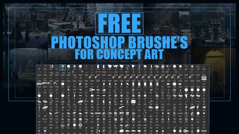 Artstation Free Photoshop Brushes For Concept Art Brushes