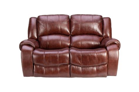Meadow Leather Power Reclining Loveseat At Gardner White