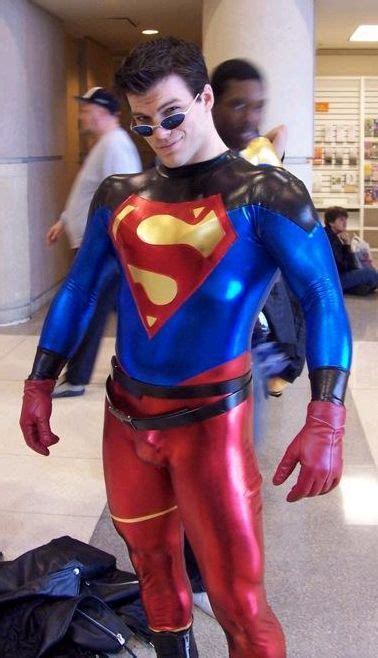 Hot Superboy Superman Cosplay Superhero Cosplay Men In Tight Pants
