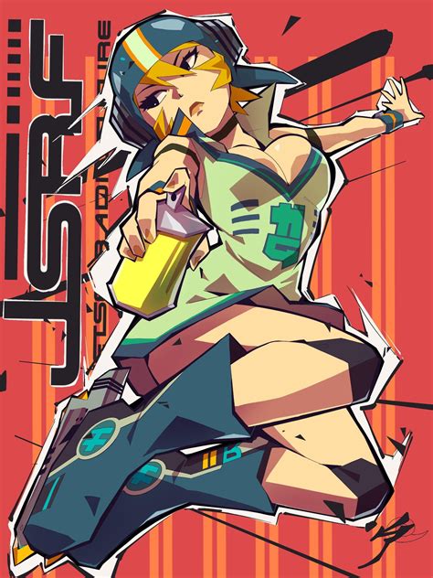 Pretty Art Cute Art Jet Set Radio Character Art Character Design