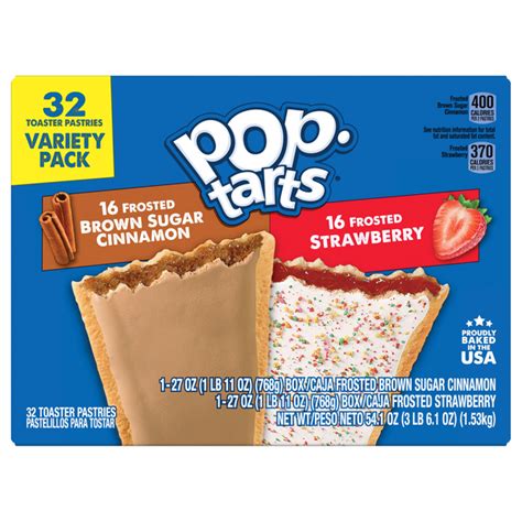 save on kellogg s pop tarts frosted variety pack 32 ct order online delivery giant