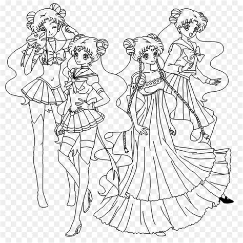 Gambar Mewarnai Sailor Moon