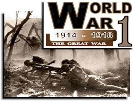 Ppt The First World War Powerpoint Presentation Free Download Id