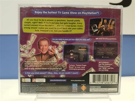 Playstation Who Wants To Be A Millionaire 2nd Edition Geek Is Us