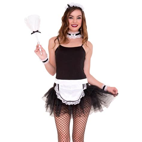 Music Legs French Maid Adult Costume 5pc Accessories Kit Sexyland