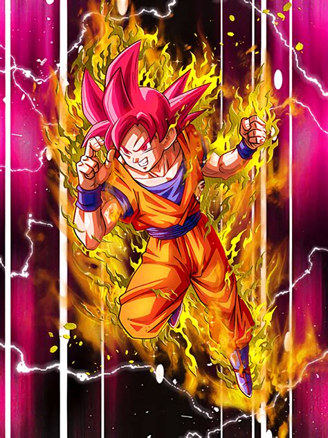 Goku was able to reach this level through a ritual. Absolute Realm of God Super Saiyan God Goku | Dragon Ball ...