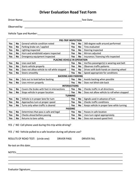 Certification Of Road Test Form Fill Online Printable Fillable
