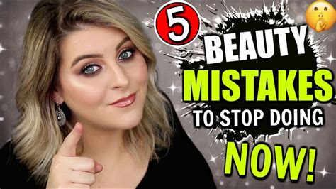 Common Beauty Mistakes To Avoid Makeup Skin And Hair Youtube