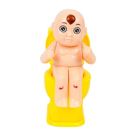 Squirt Toilet Toy With Pee Doll Funny Squirting Prank Toys Hilarious