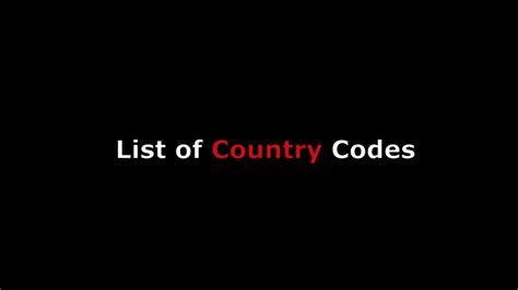 Country dialing codes are telephone number prefixes for reaching phone numbers in the networks of the other countries or regions. Country Codes List For International Phone Calling w ...