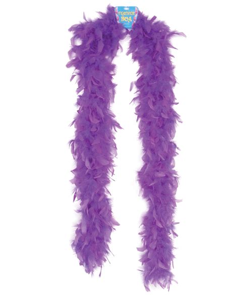 Light Weight Feather Boa Purple