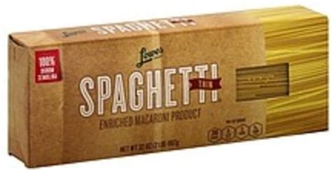 Creamette Ready Cut Spaghetti 32 Oz Nutrition Information Innit