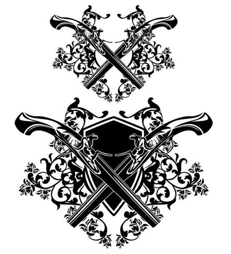 Dueling Pistols Illustrations Royalty Free Vector Graphics And Clip Art