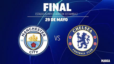 Manchester City Vs Chelsea Will Be The Third All English Final Marca
