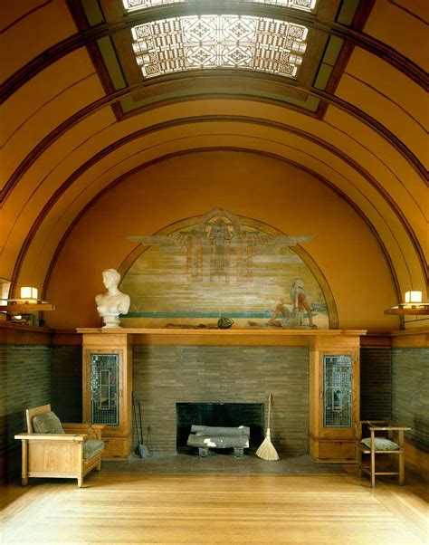 Interior Frank Lloyd Wright Robie House Chicago Illinois Picryl